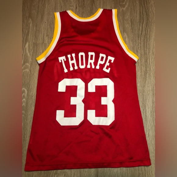 Vintage Champion Houston Rockets Otis Thorpe Jersey #33 Mens size SMALL - Picture 3 of 7